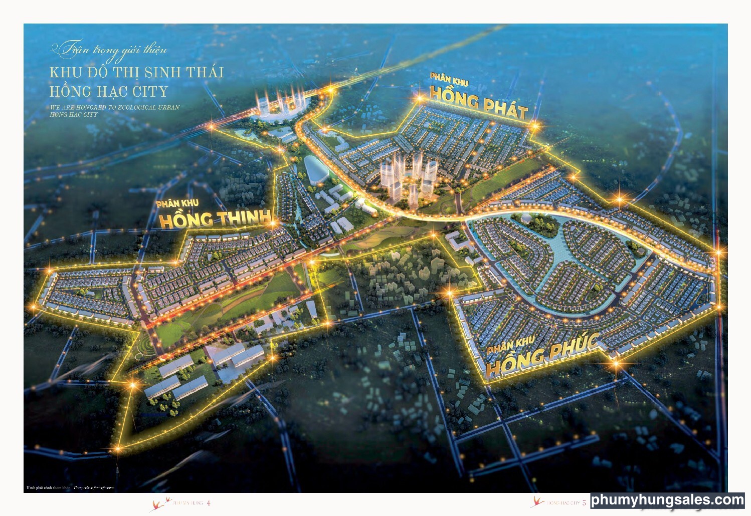 Quy hoạch của Khu đô thị Phú Mỹ Hưng Hồng Hạc City – Bắc Ninh. Quy hoạch của Khu đô thị Phú Mỹ Hưng Hồng Hạc City – Bắc Ninh.